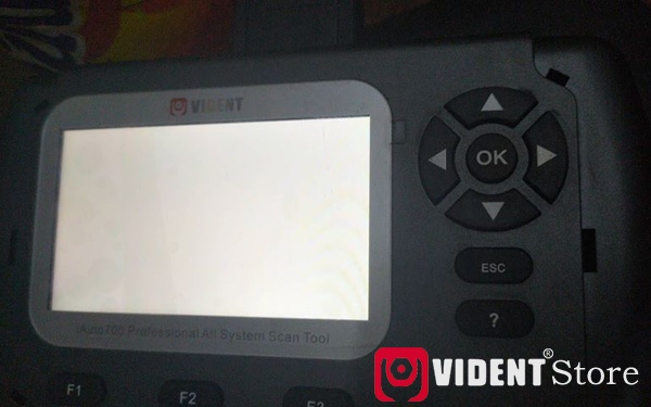 Vident Iauto700 White Screen